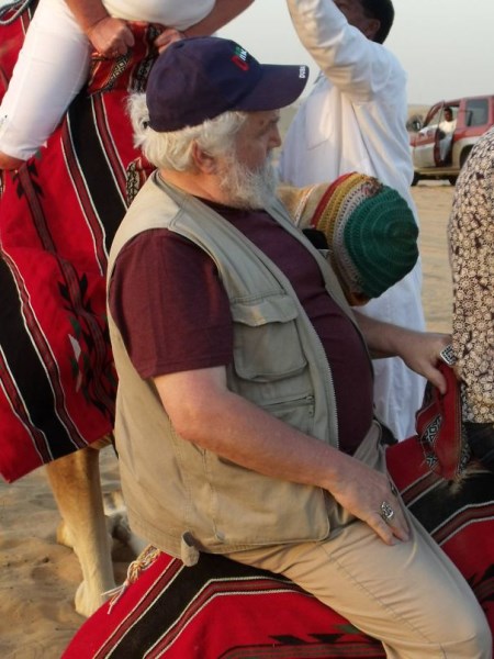70-letý muž cestuje po celém světě