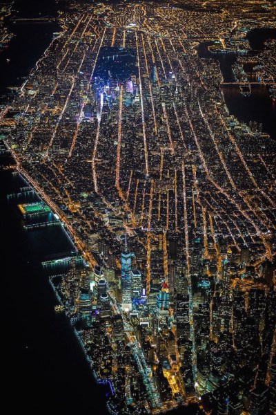New York_foto_v_noci_z_ptaci perspektivy_7