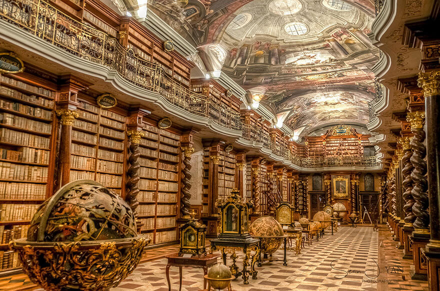 pražské klementinum knihovna