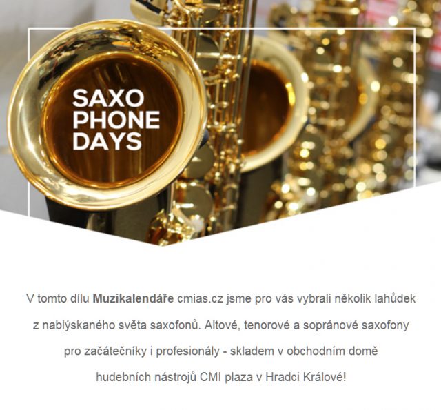 Saxophone Days v CMI plaza