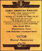 Early American Ballads
