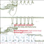Jan Ladislav Dussek: Duos for Harp and Piano, Vol. 2