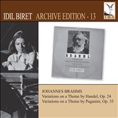 Idil Biret Archive Edition, Vol. 13: Johannes Brahms